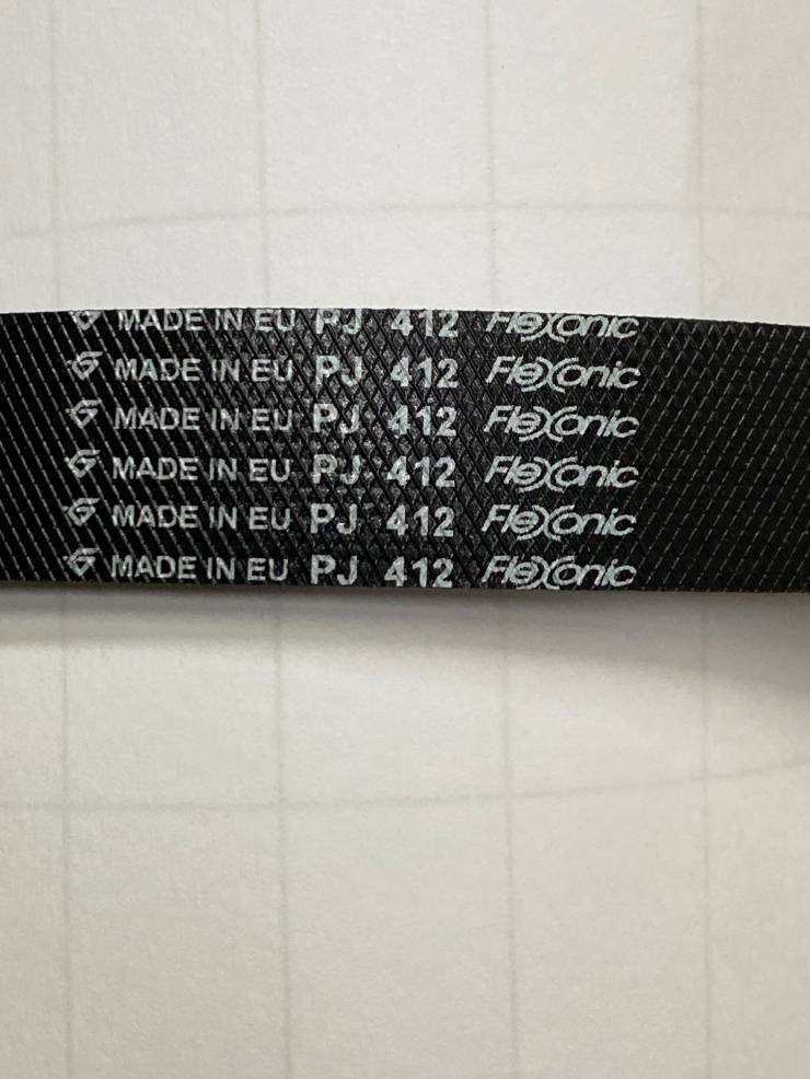 FleXonic Polyrib Drive Belt 8Rib 8PJ412 Treadmill Running Belts